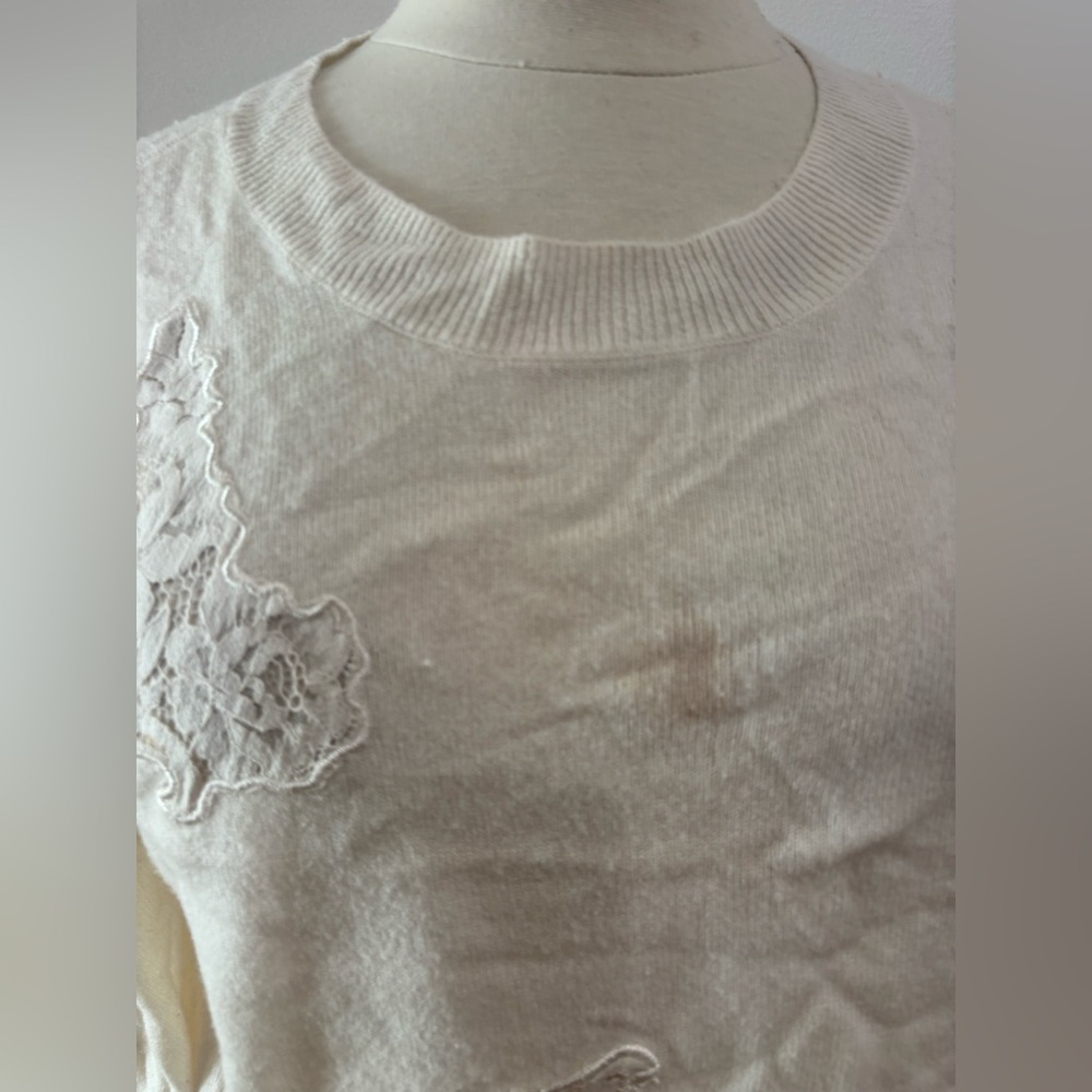 LoveShackFancy Lazuli Sweater, Size: L - Picture 8 of 12